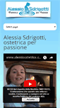 Mobile Screenshot of alessiaostetrica.com